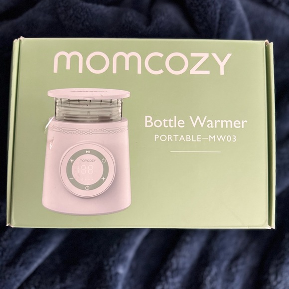 NWT Momcozy Portable Bottle Warmer, Green & White, MW03 - Picture 5 of 9